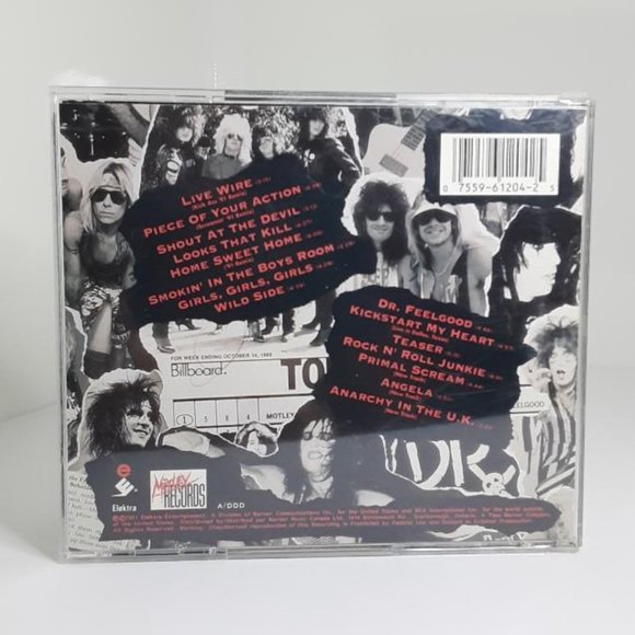 Decade of Decadence by Mötley Crüe (CD, Oct-1991, Elektra (Label)) - Picture 2 of 3